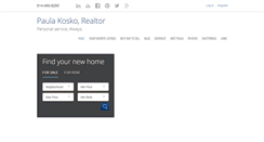 Desktop Screenshot of paulakosko.com